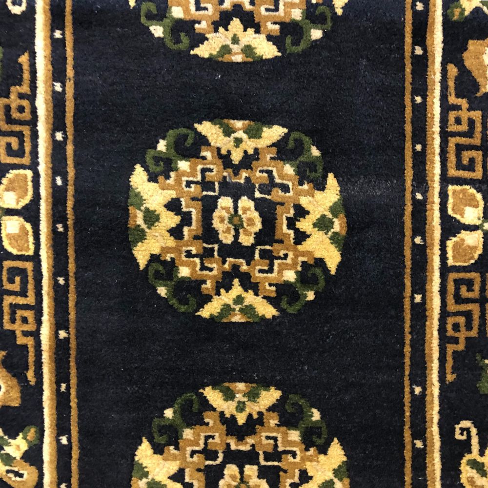 Tibetan Rug - 3'5" x 5'6" -Handmade Rugs - Vintage Rugs - Oriental Rug Exchange