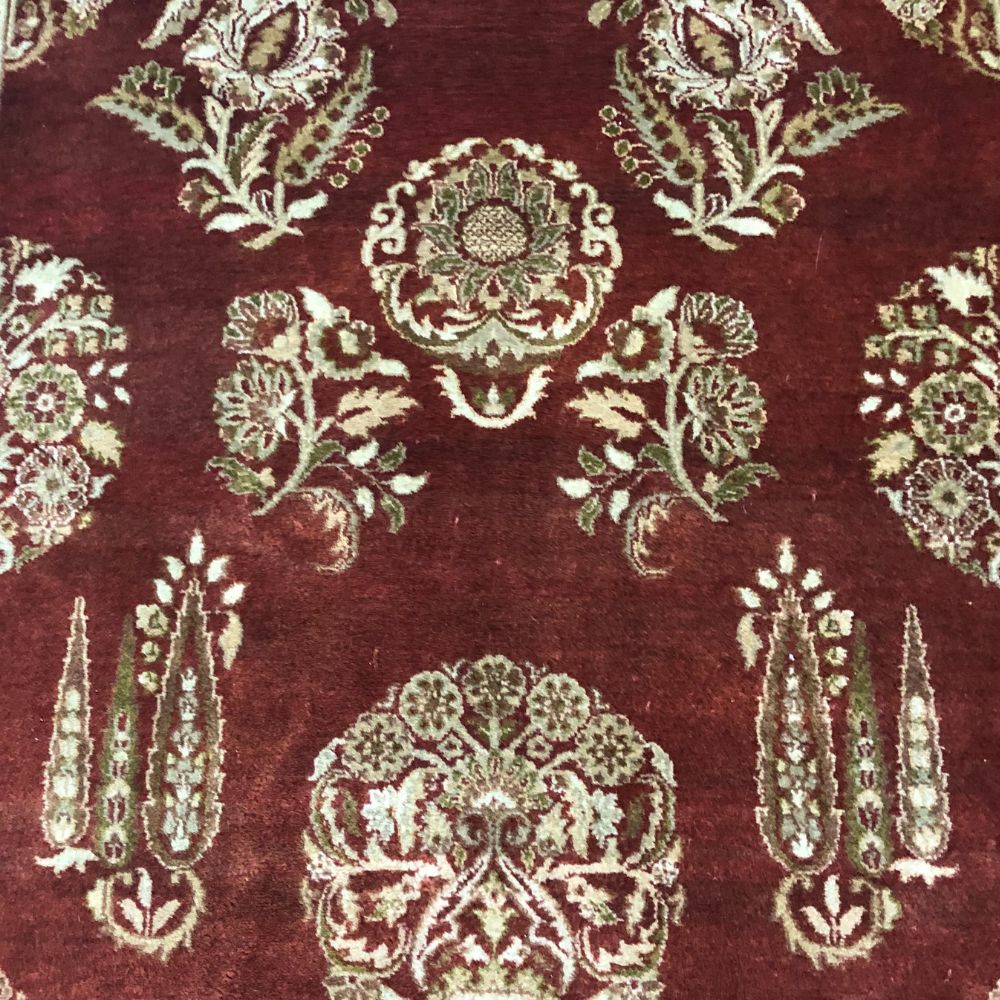 Indian Rugs - Sarouk 8'11" x 12' - Handmade Rugs- Oriental Rug Exchange