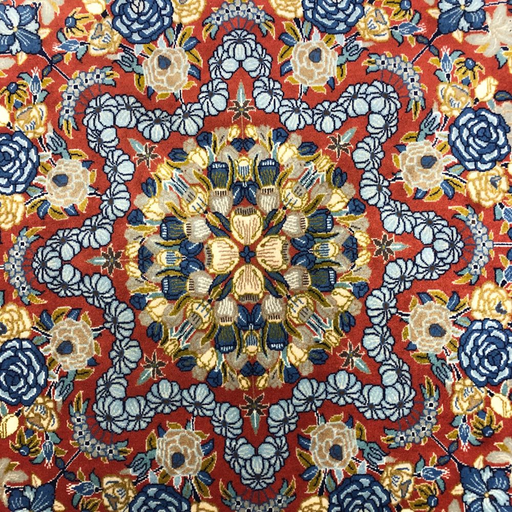 Persian Rugs - Sarouk 8' x 8'4" - Vintage Rugs - Oriental Rug Exchange
