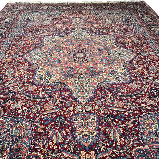 Persian Rug Laver Kerman 11'11" x 15'8" - Antique Rugs