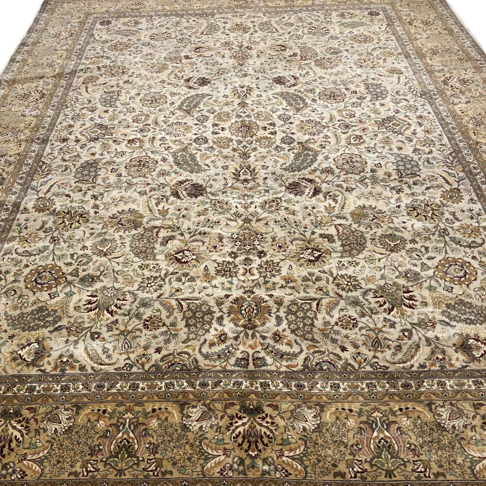 Pakistan Rug - Kashan Wool & Silk 9'2" x 12'3"