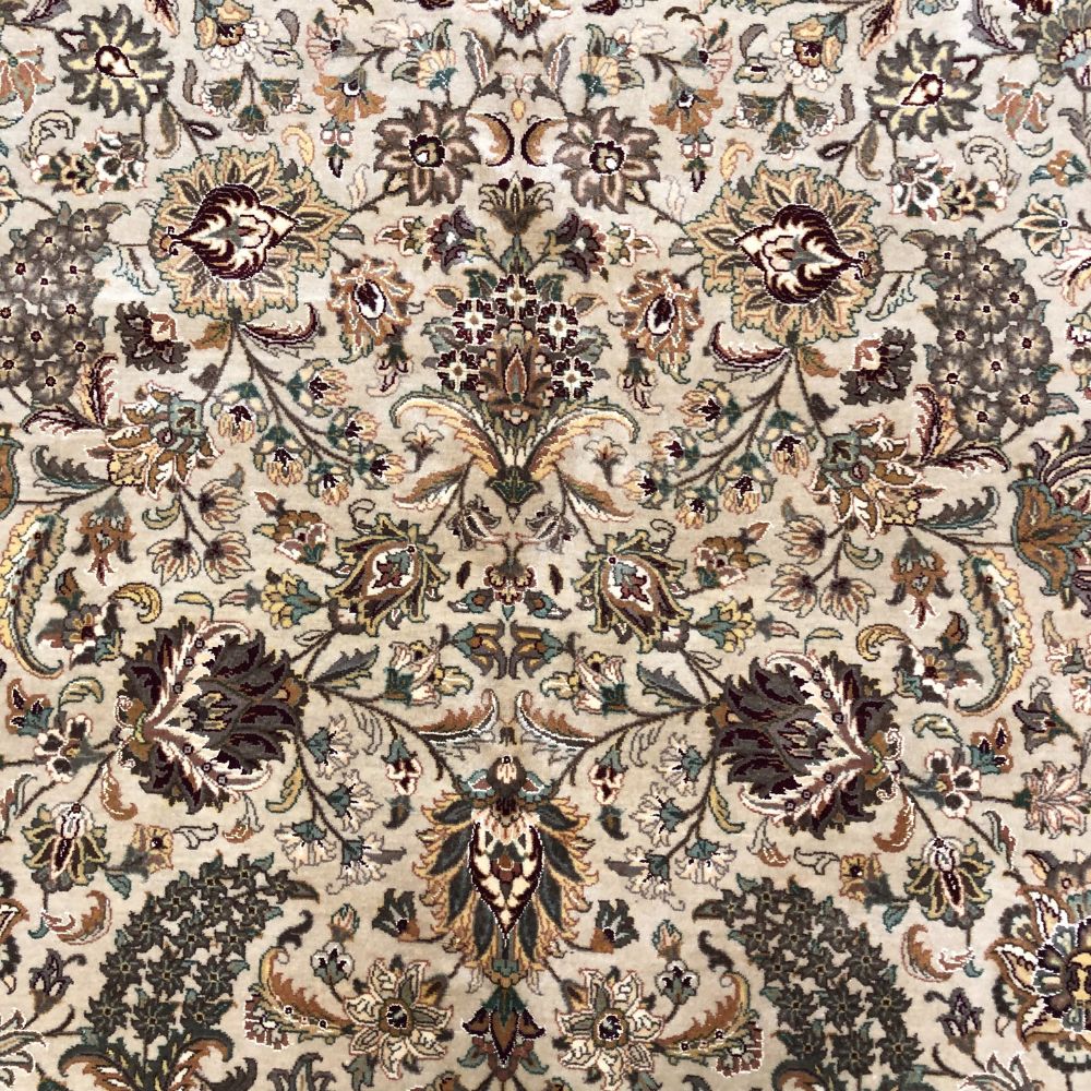 Pakistan Rug - Kashan Wool & Silk 9'2" x 12'3"