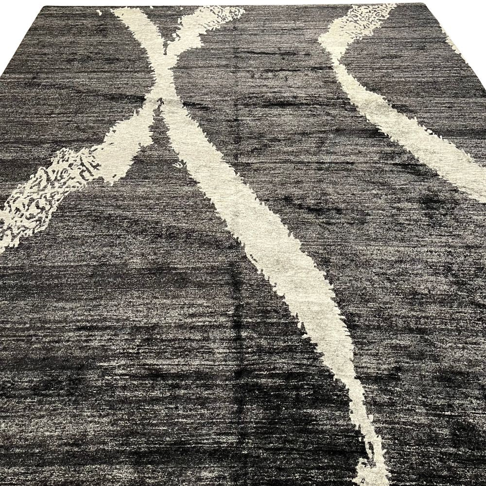 Pakistan Rug - Chobi Wool And Silk 8'9" x 12'