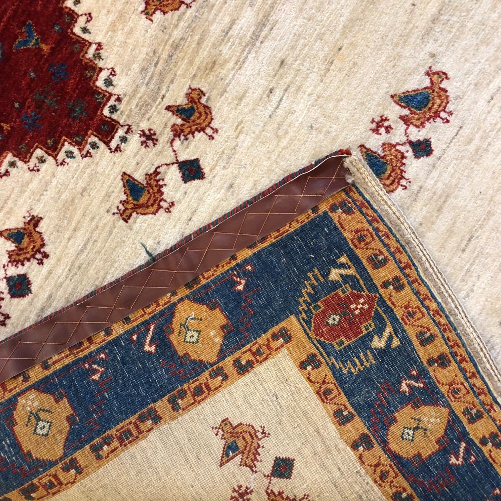 Persian Rugs - Gabbeh 3'9"x 5'7" - Handmade Rug-Oriental Rug Exchange