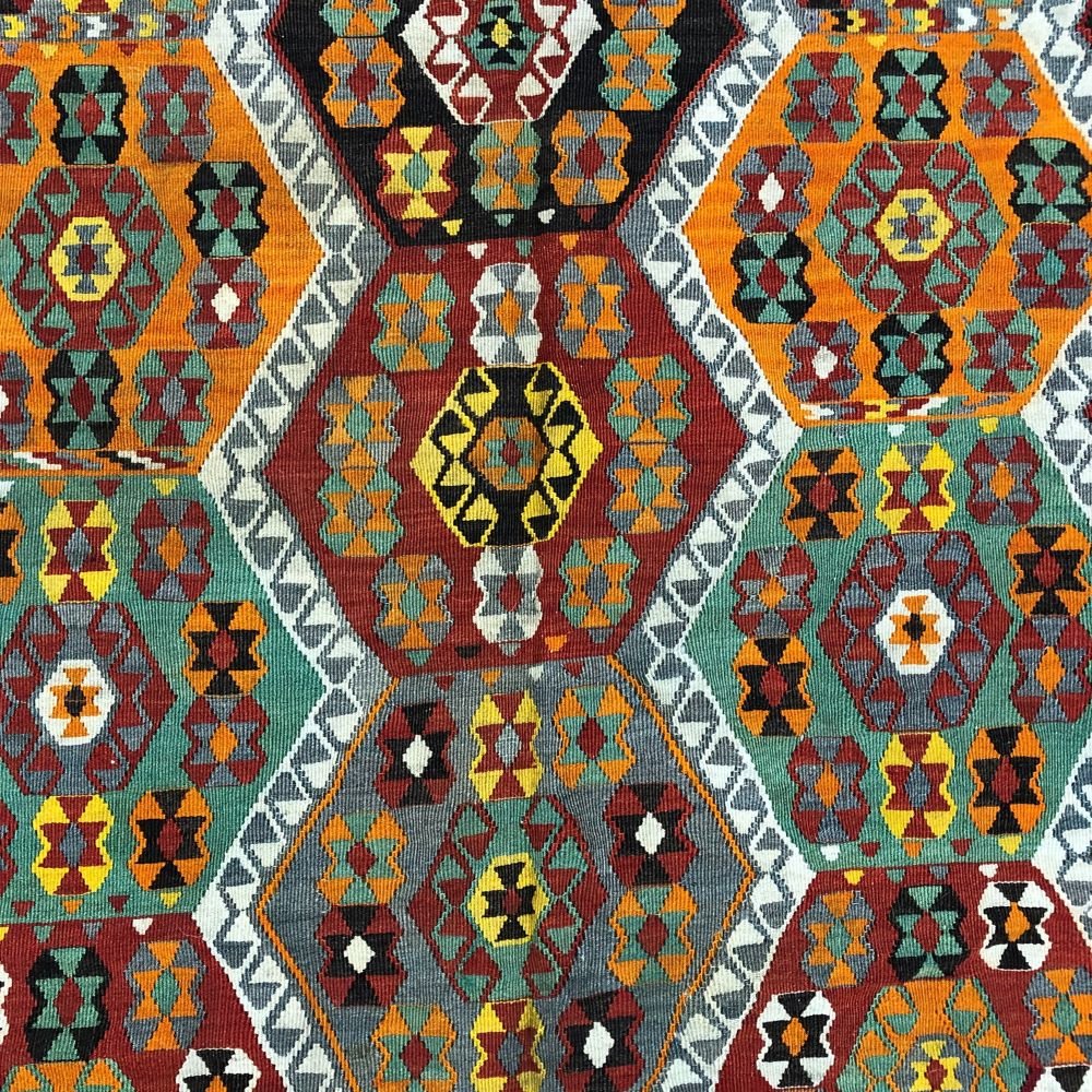 Persian Rug Afshar Kilim - 5'10" x 11'10"- Natural Dyes