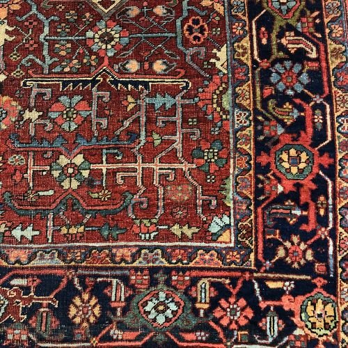 Persian Rug - Heriz  6'5" x 9' | Antique Rug