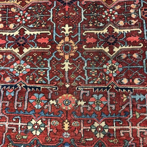 Persian Rug - Heriz  6'5" x 9' | Antique Rug