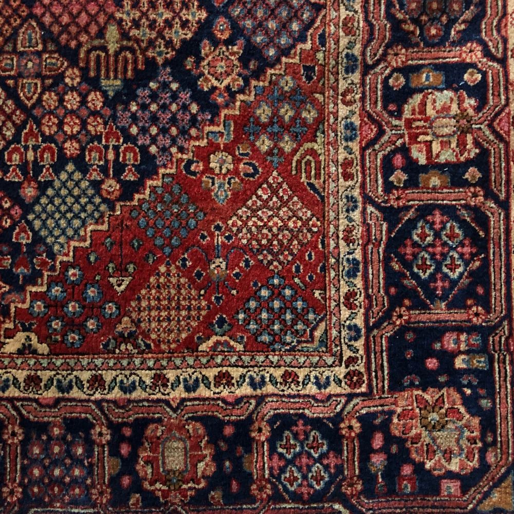 Persian Rug - Joshegan 3-11-x-6-3 - Vintage Rug - Persian Carpet - Border