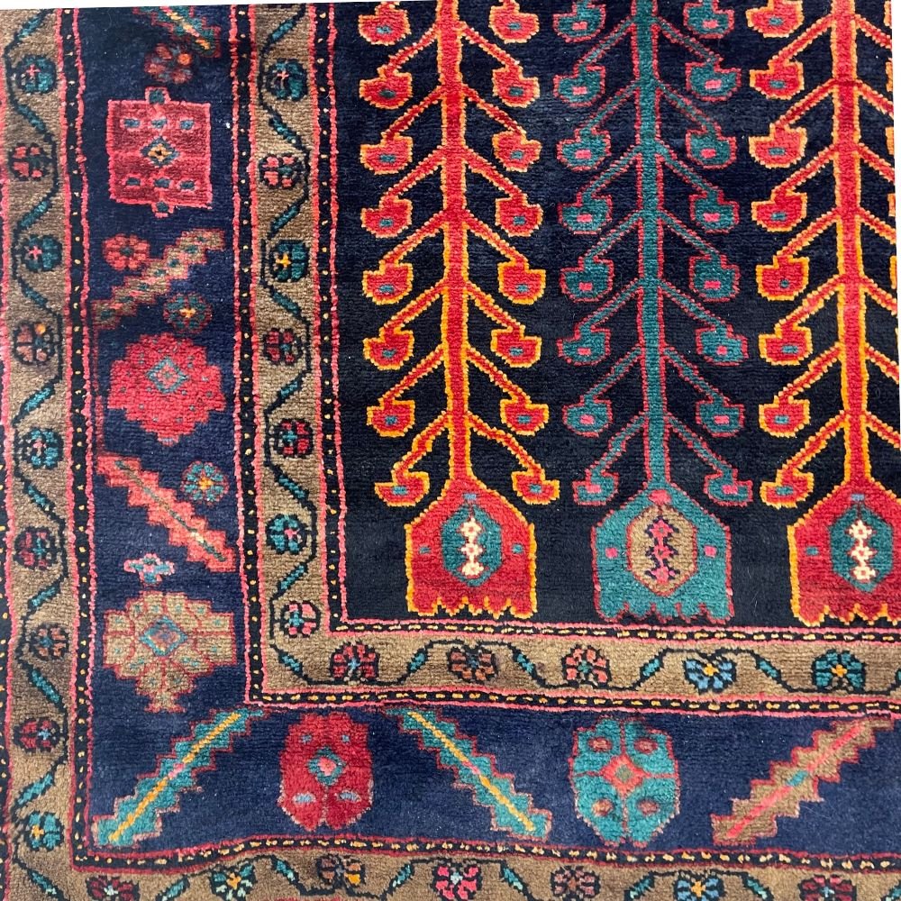 Persian Rug - Kermanshah 4'9" x 10'6" | Handmade Rug Runner