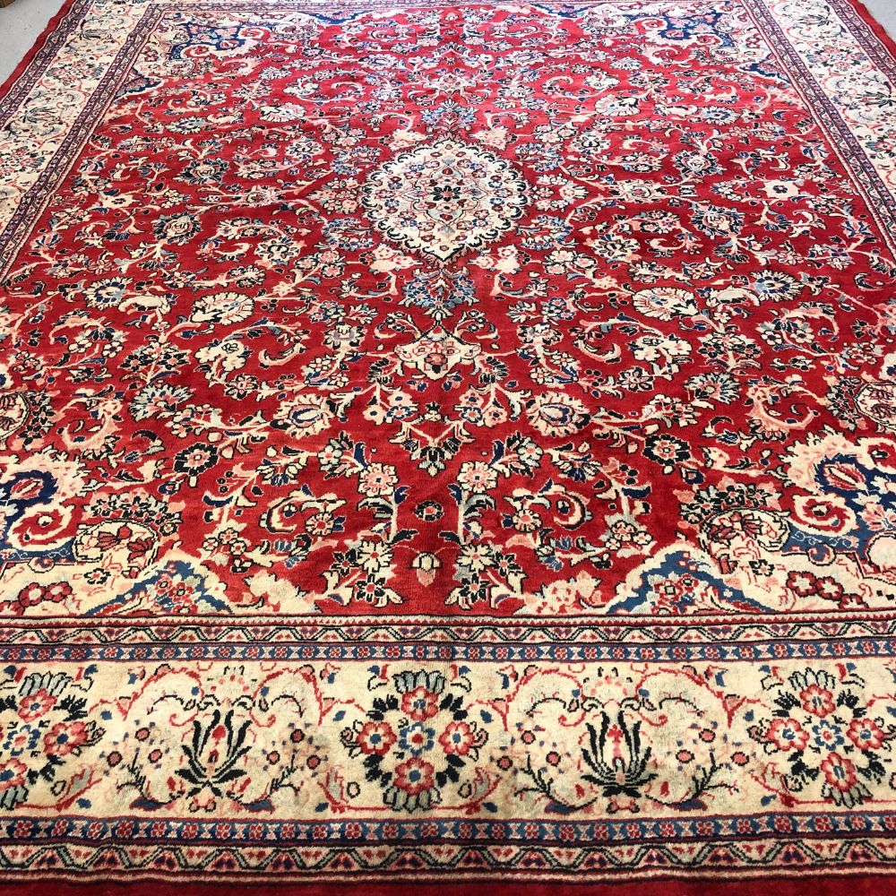 Persian Rug - Mahal 10'10"x13'8" - Vintage Rugs - Handmade Rugs