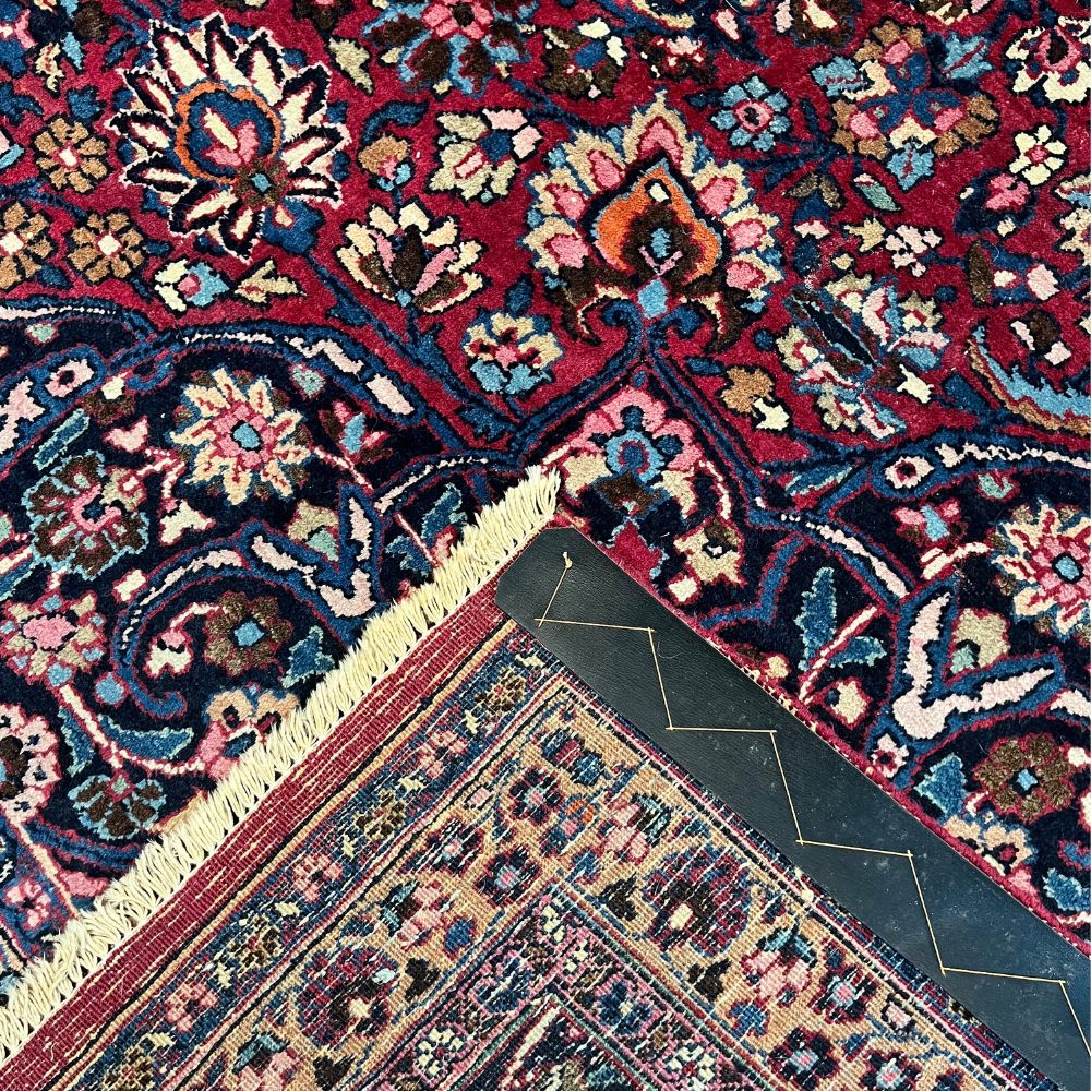 Persian Rug - Mashad  8'6" x 11'2" Handmade Persian Rug - Back