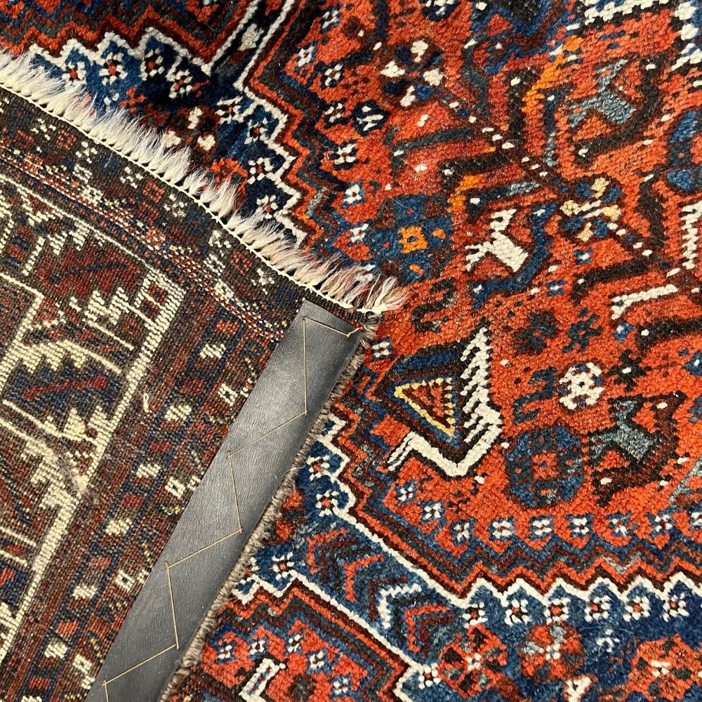 Persian Rug - Qashqai 5'1" x 6'4" - Handmade Persian Rugs - Back
