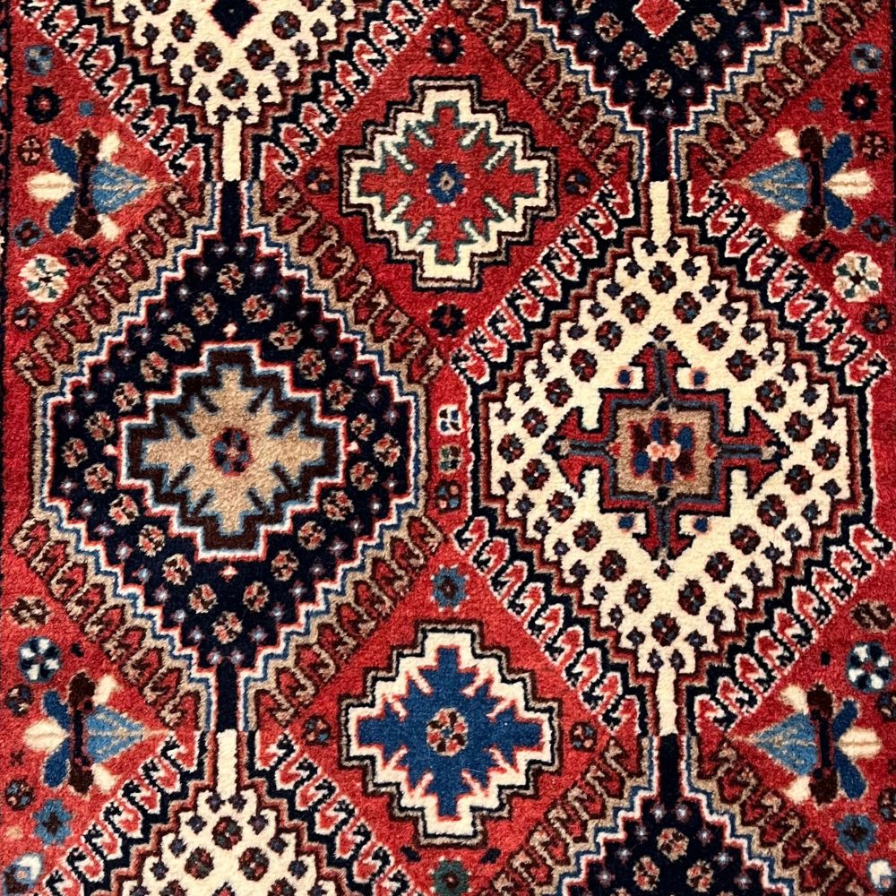 Persian Yalameh Rug 2'7" x 6'3" | Handmade Rug Runner