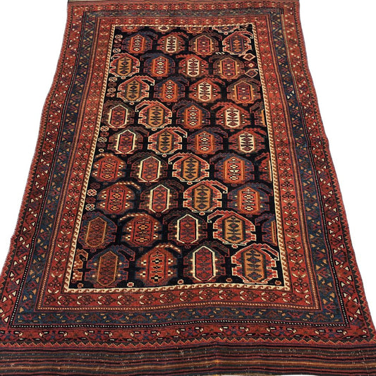 Persian Rugs - Afshar 3'10"x 6'2" - Antique Rugs - Oriental Rug Exchange