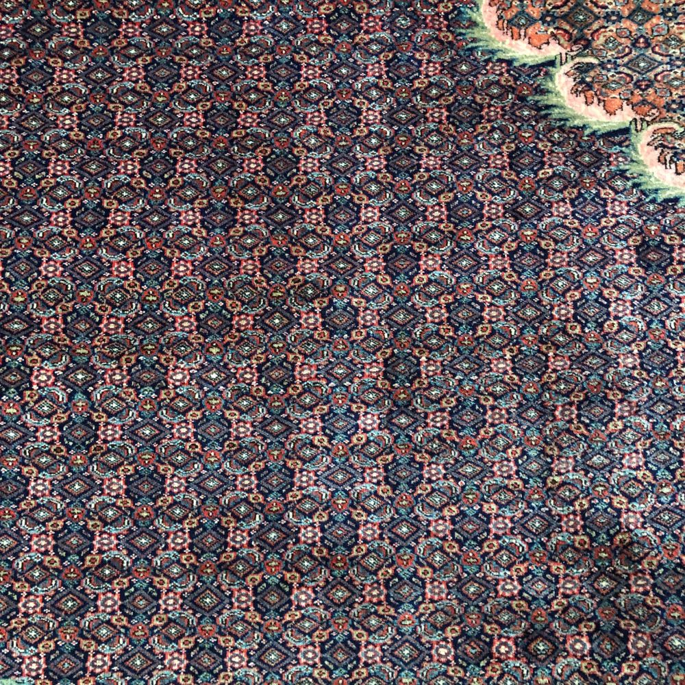 Persian Rug Ardebil Mahi 9'11" x 12'11" Vintage Rugs