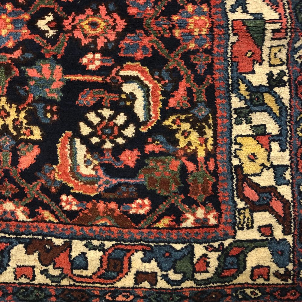 Persian Rugs - Bakhtiar 3'3" x-6'1" - Antique Rugs - Oriental Rug Exchange