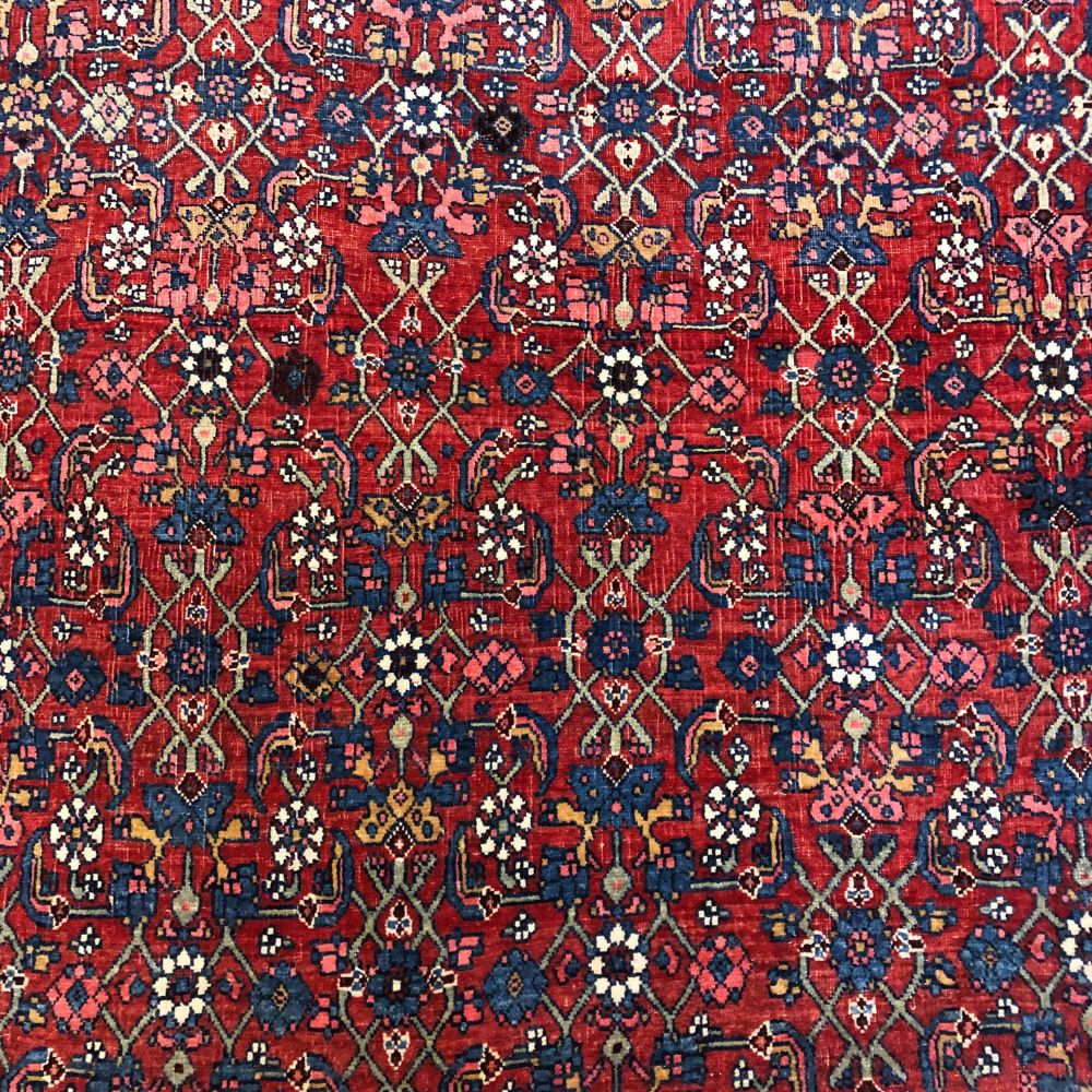 Persian Bijar - 7'1" x 10'2" | Antique Rug | Oriental Rug Exchange