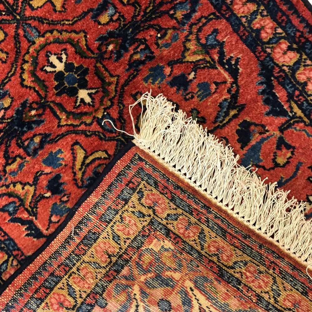 Persian Rug Hamadan 2'2"x 3'6" Antique Rug