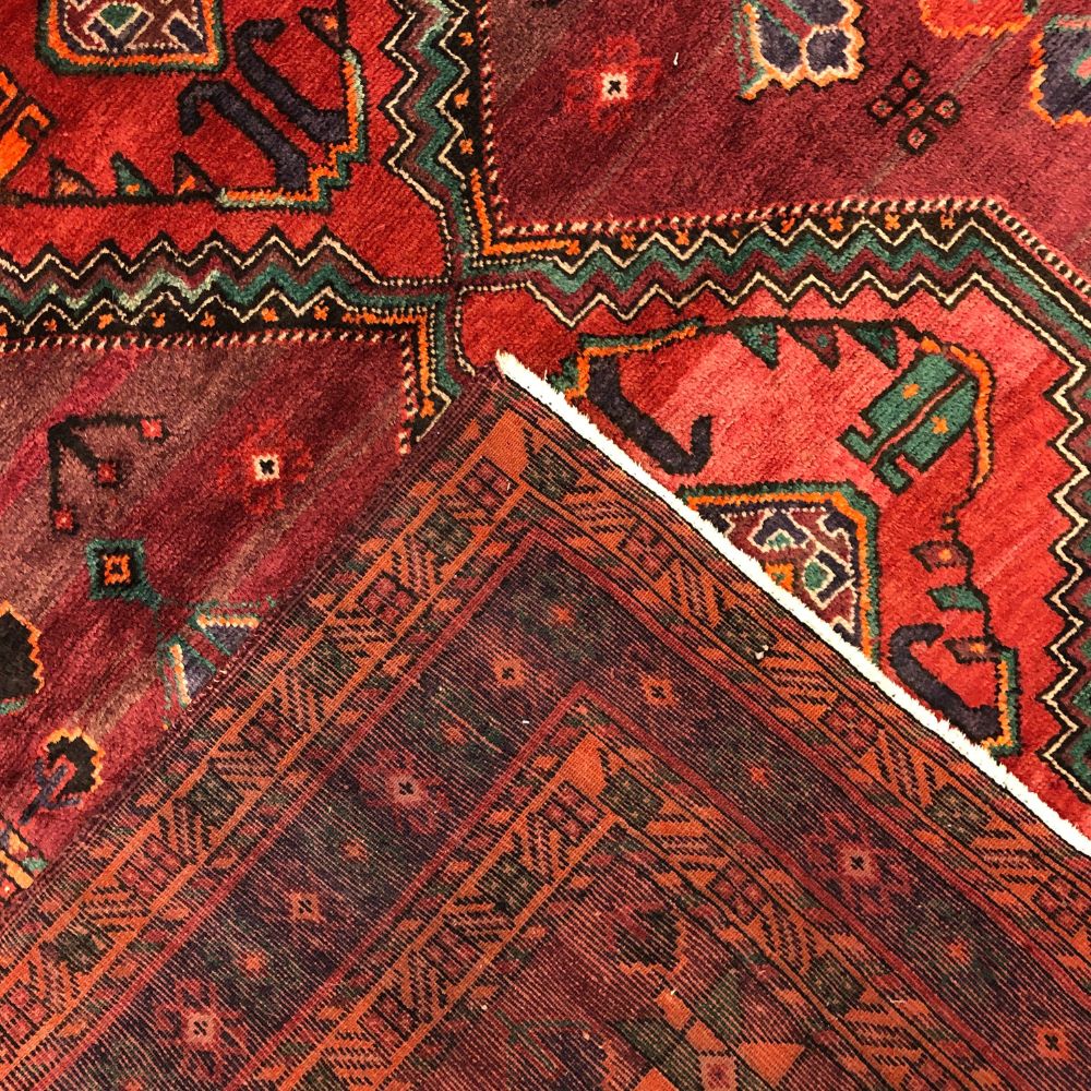 Persian Rugs - Hamadan 5'3"x 9'10" - Vintage Rugs - Handmade Rugs - Runner Rugs-Oriental Rug Exchange