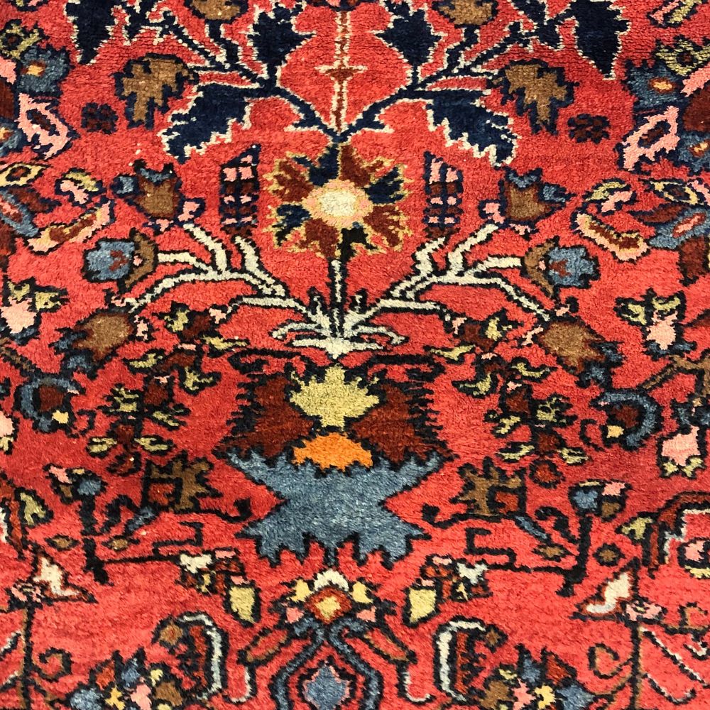 Persian Rugs - Hamadan 2'6" x 4'3" - Antique Rugs - Oriental Rug Exchange - Center
