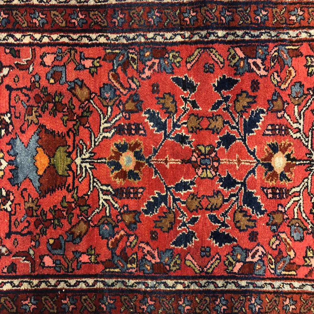 Persian Rugs - Hamadan 2'6" x 4'3" - Antique Rugs - Oriental Rug Exchange - Field