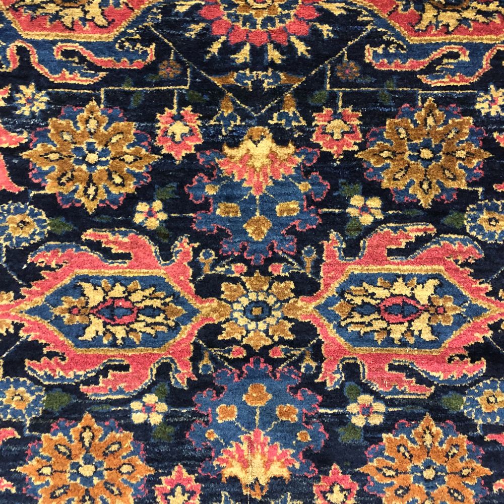 Persian Rugs - Hamadan 3'7"x 4'10" - Antique Rugs - Oriental Rug Exchange - Field