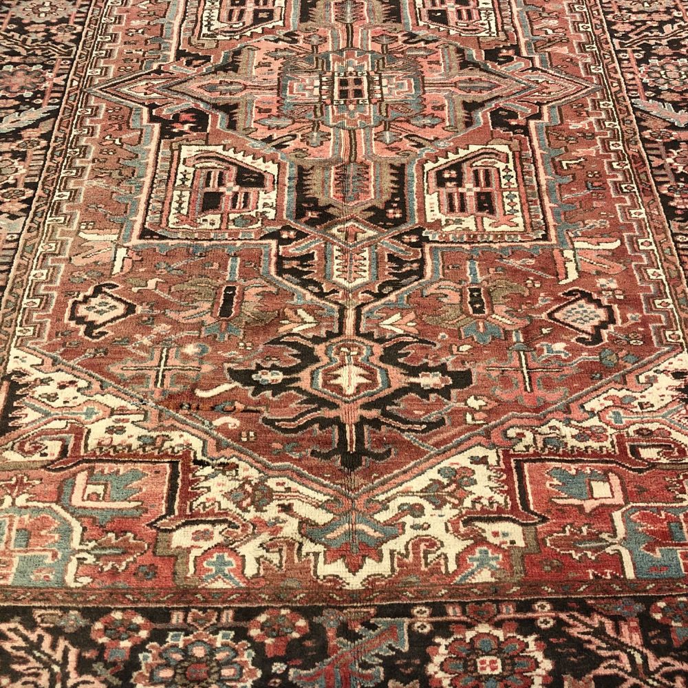 Persian Rug - Heriz 6'8" x 10'1" - Vintage Rugs - Handmade Rugs - Oriental Rug Exchange