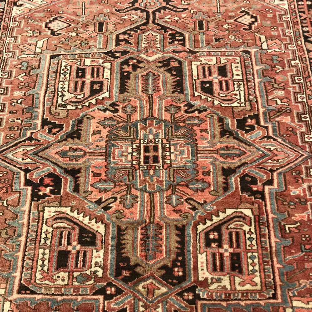 Persian Rug - Heriz 6'8" x 10'1" - Vintage Rugs - Handmade Rugs - Oriental Rug Exchange