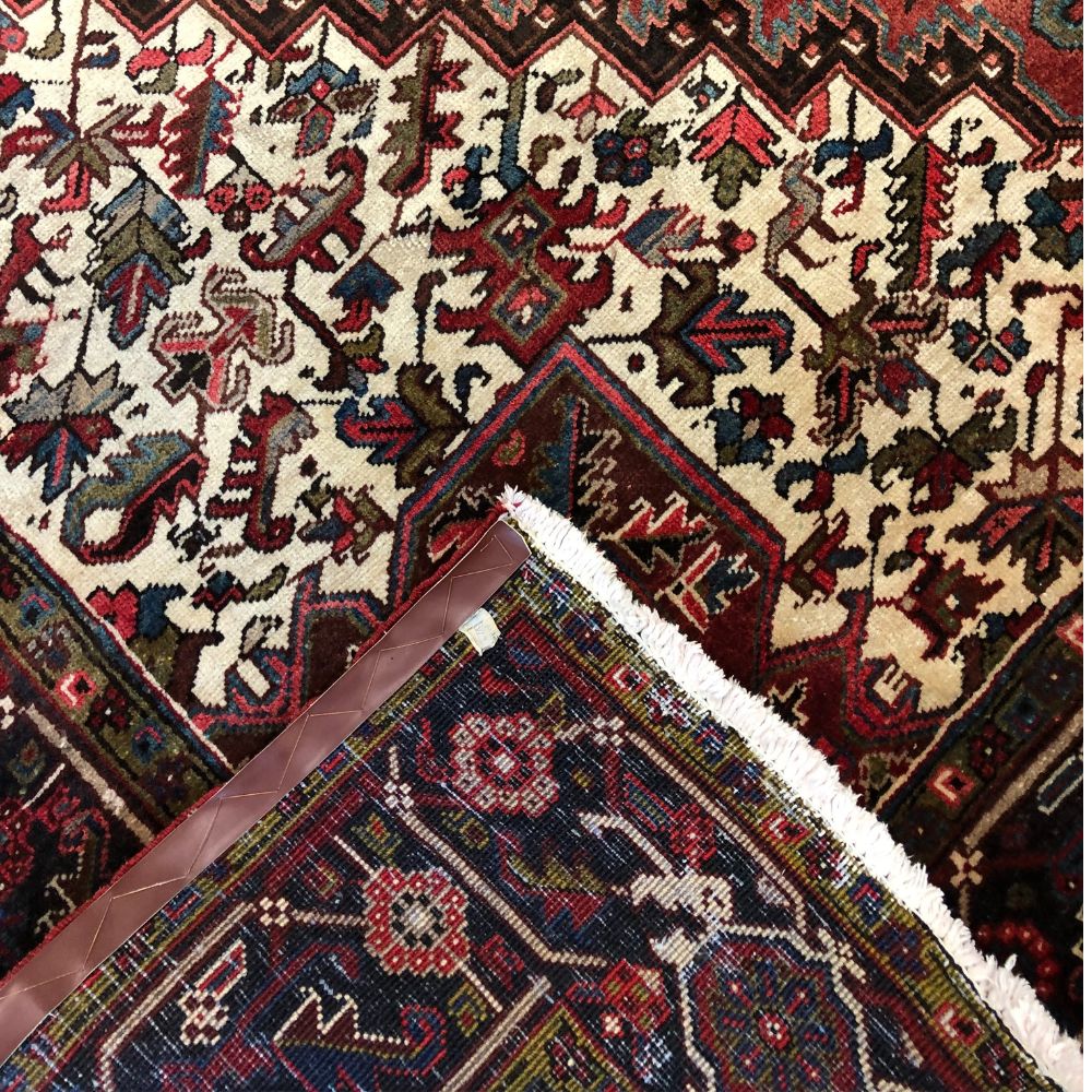 Persian Rugs - Heriz 8'10" x 12'3" - Handmade Rugs - Vintage Rugs - Oriental Rug Exchange