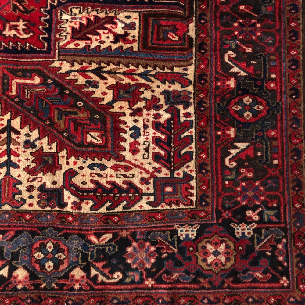 Persian Rug - Heriz 8'4" x 10'7" Vintage Rugs-Oriental Rug Exchange