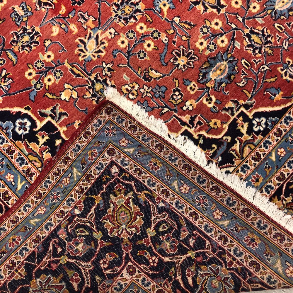 Persian Rug - Kashan 8'3" x 11'6" - Vintage Rugs - Handmade Rugs - Oriental Rug Exchange