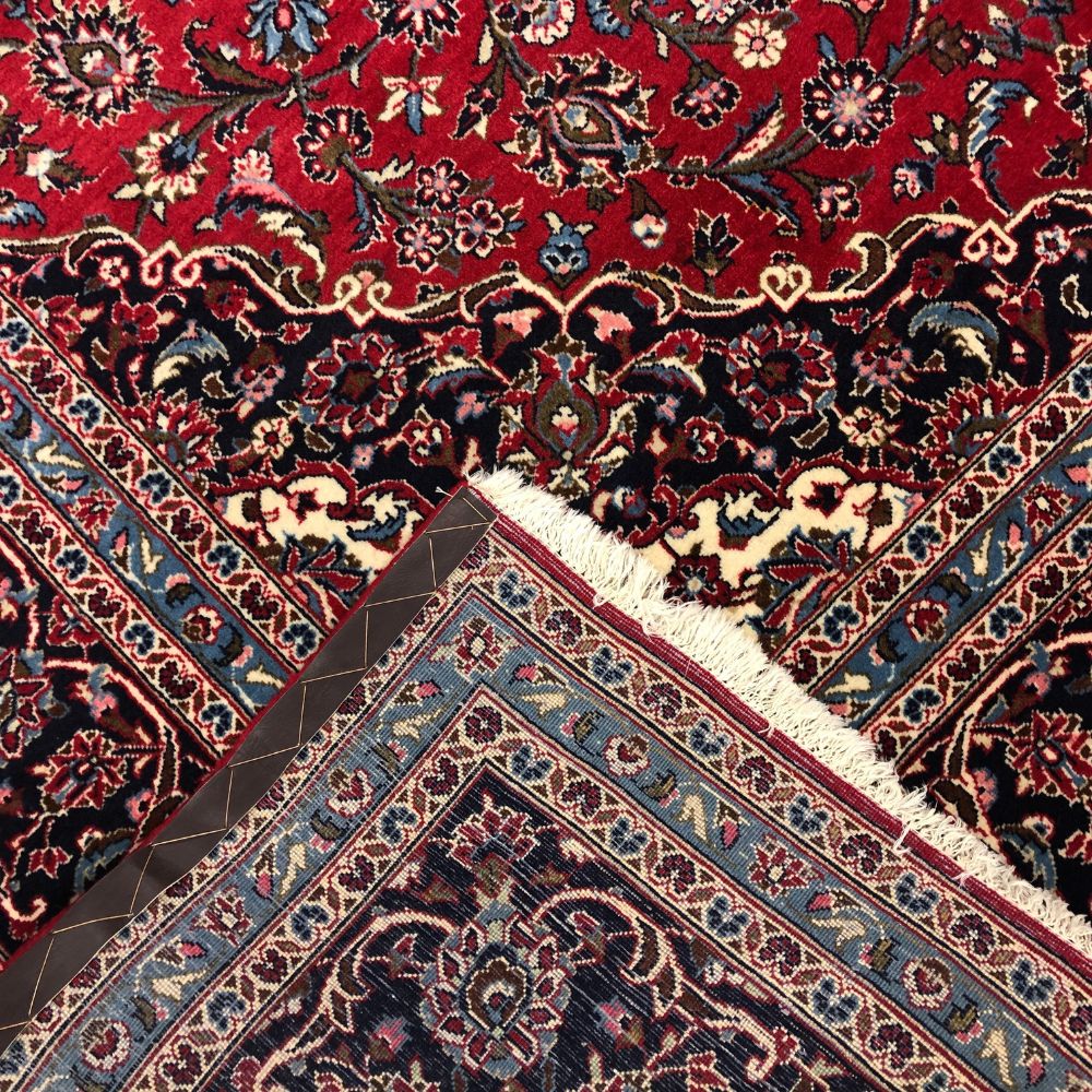 Persian Rug - Kashan 8' x 11'7" - Handmade Rugs - Oriental Rug Exchange
