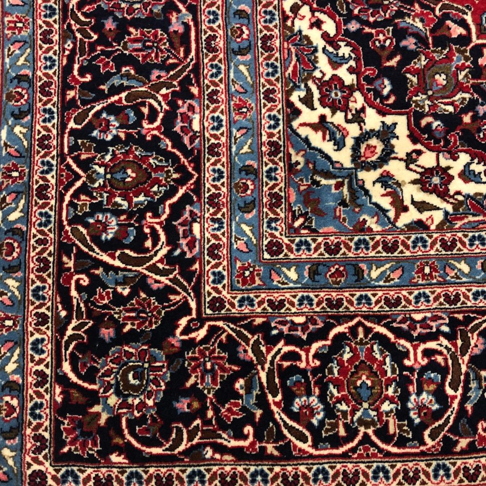 Persian Rug - Kashan 8' x 11'7" - Handmade Rugs - Oriental Rug Exchange