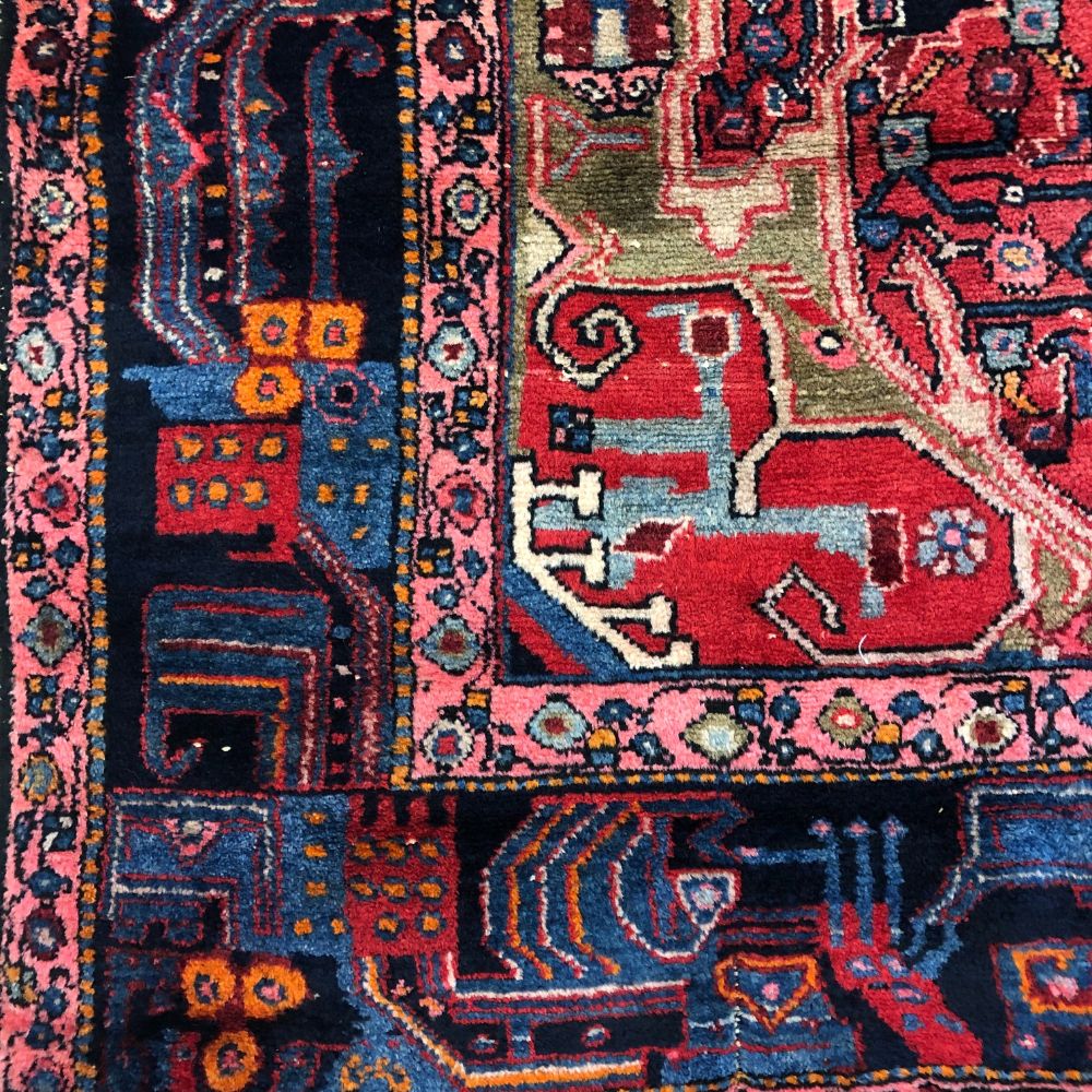 Persian Rugs - Koyali - Rug Runner - 4'6" x 10'1"-Handmade Rugs-Vintage Rugs-Oriental Rug Exchange