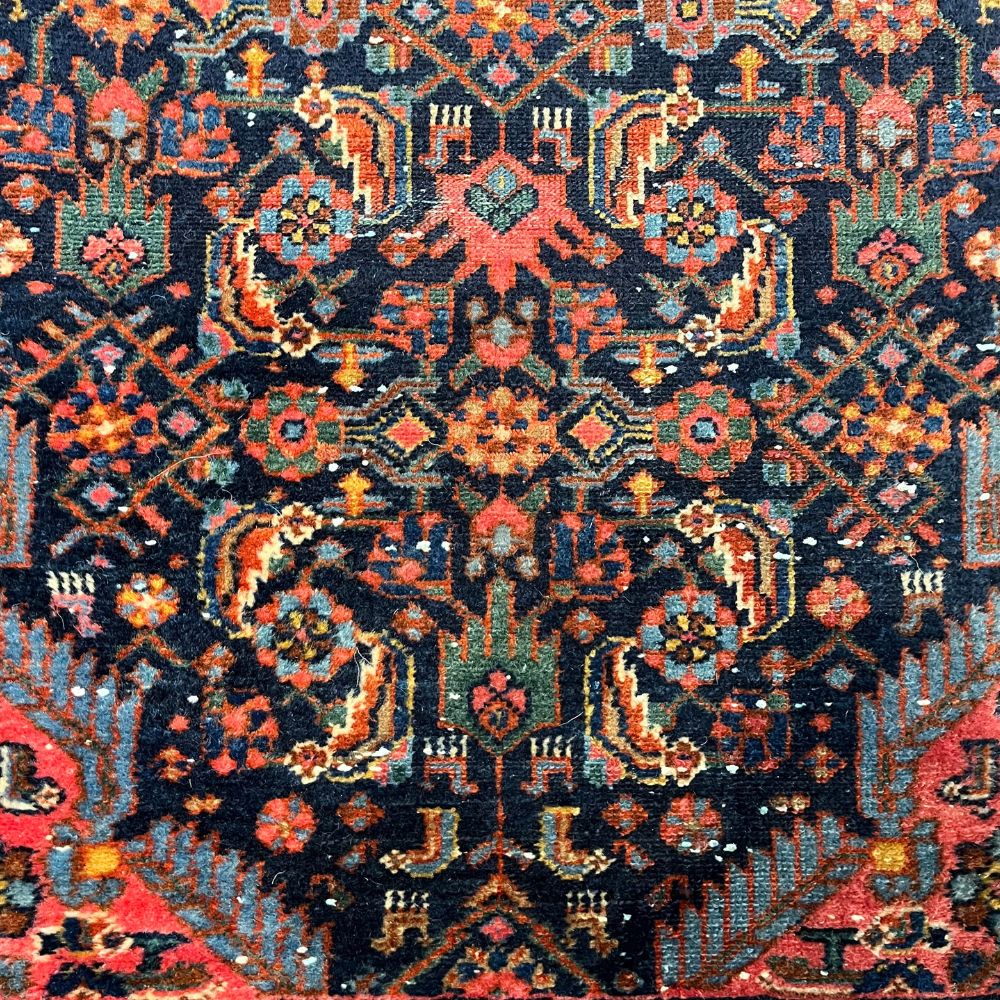 Persian Rugs - Malayer Rug Runner 3' x 14'10" - Antique Rugs - Field