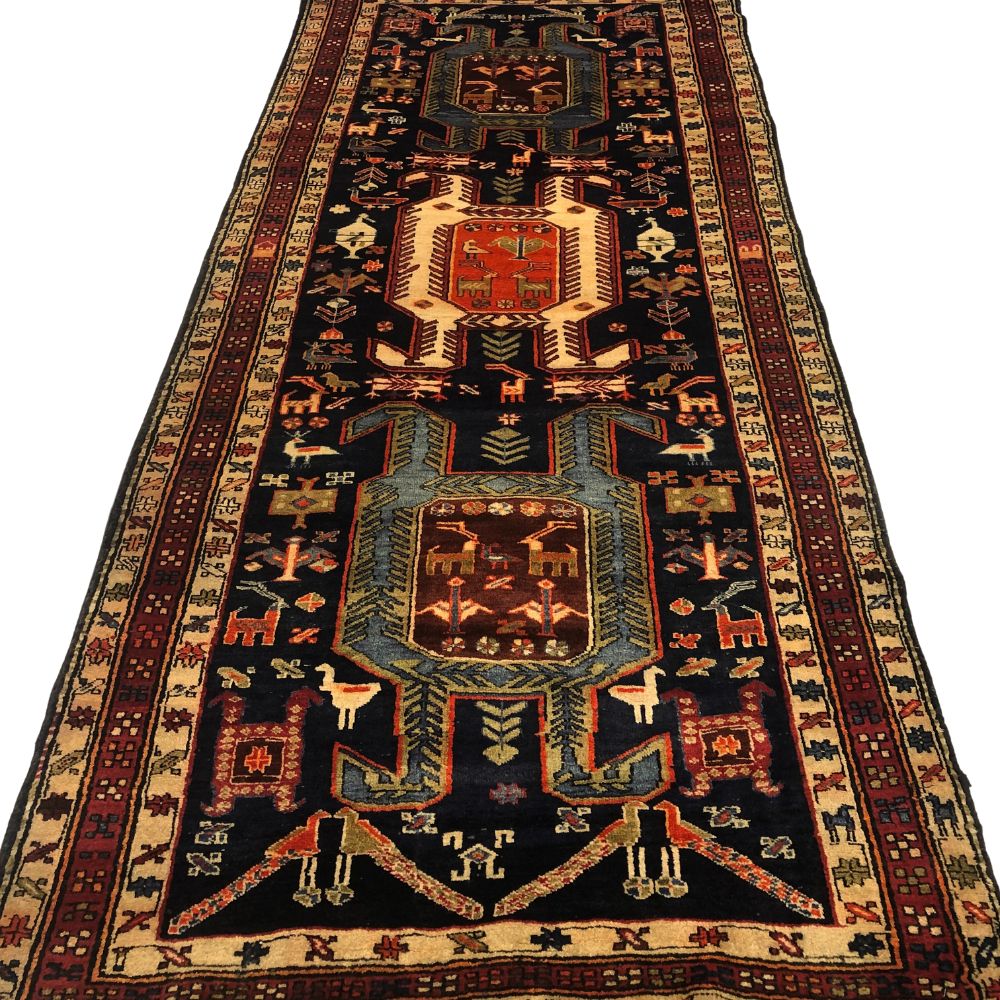 Persian Rugs - Nahavand 4'5" x 10' - Vintage Rugs