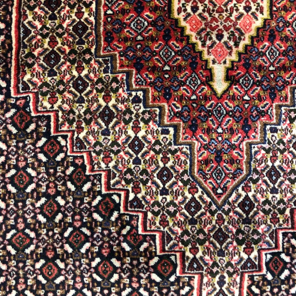 Persian Rugs - Senneh 3'10" x 5'1" - Vintage Rugs -Handmade Rugs - Oriental Rug Exchange