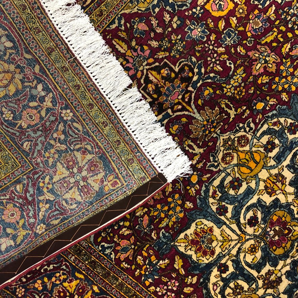 Persian Rug - Hadji Jalili Tabriz 4'7"x 6'10" - Antique Rugs - Persian Rug Carpet - Oriental Rug Exchange