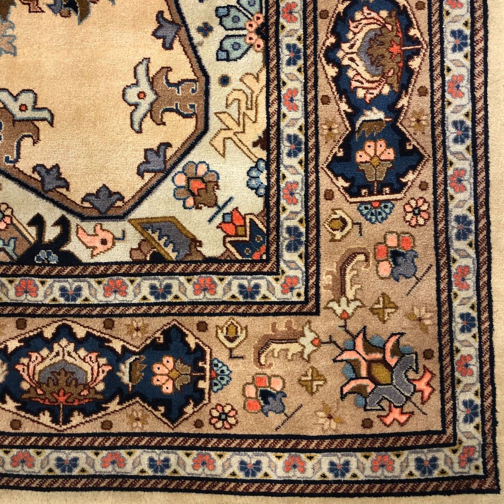 Persian Rugs - Tabriz 7'8" x 9'6" - Handmade Rugs - Vintage Rugs - Tabriz Carpet - Oriental Rug Exchange