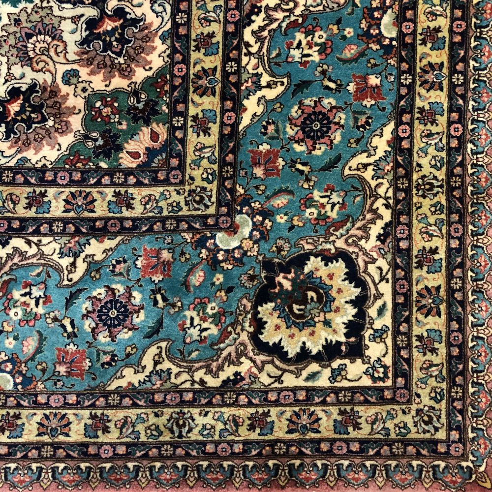 Persian Rug - Tabriz Rug - 10'11"x 15'2" - Tabriz Carpet