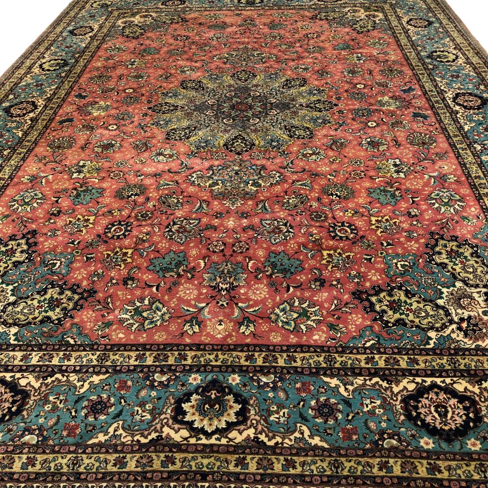 Persian Rug - Tabriz Rug - 10'11"x 15'2" - Tabriz Carpet