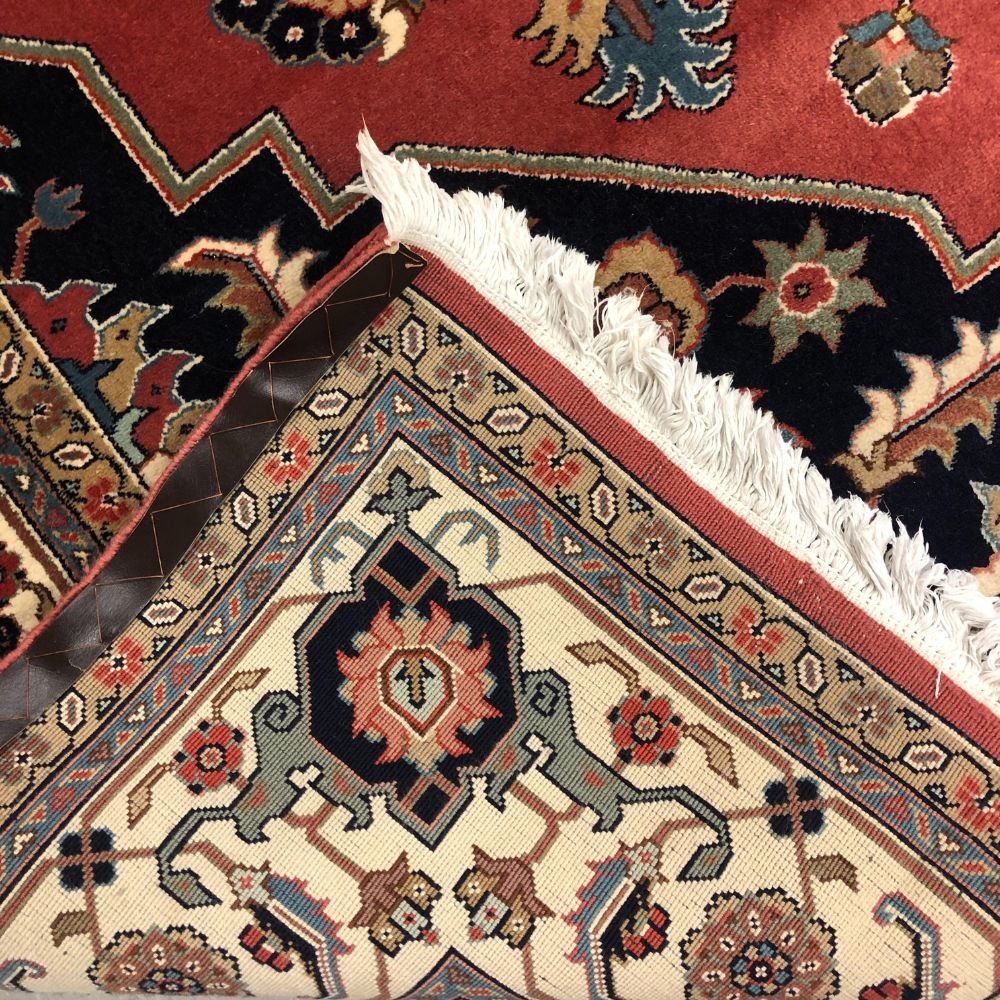 Persian Rugs - Tabriz 8'10" x 11'5" - Vintage Rugs - Oriental Rug Exchange - Back