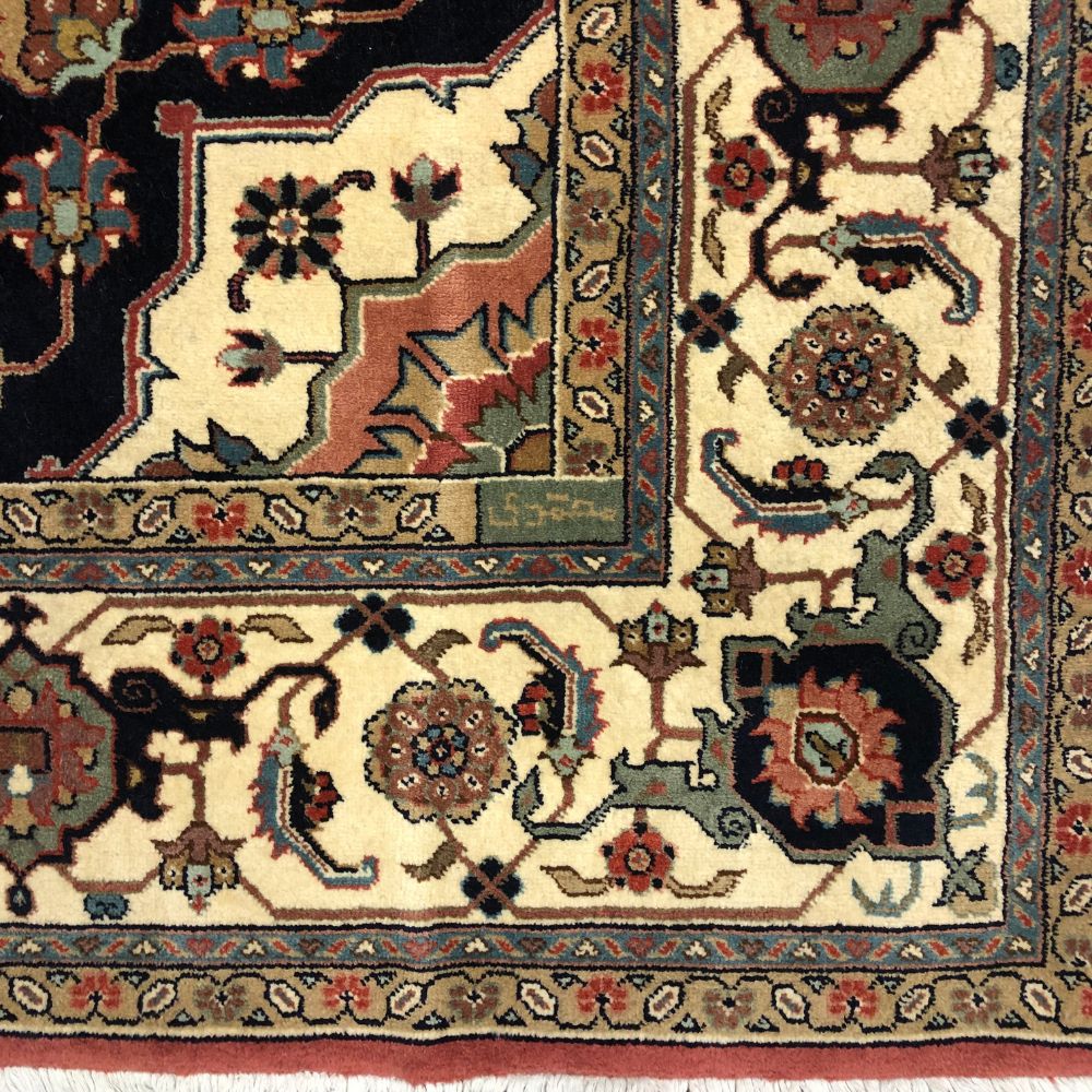Persian Rugs - Tabriz 8'10" x 11'5" - Vintage Rugs - Oriental Rug Exchange - Border