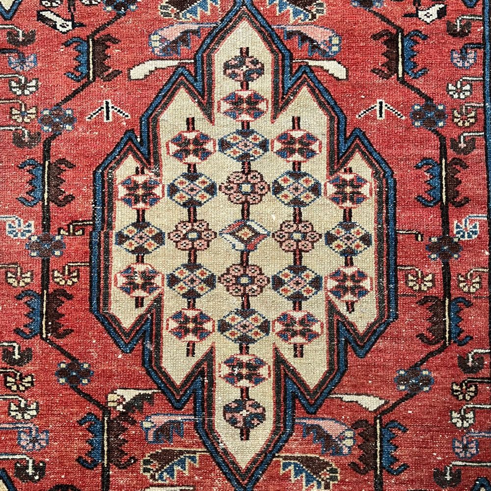 Tapis Persan Tabriz, Iaine kork, 299 cm x 402 cm, Iran, Noué