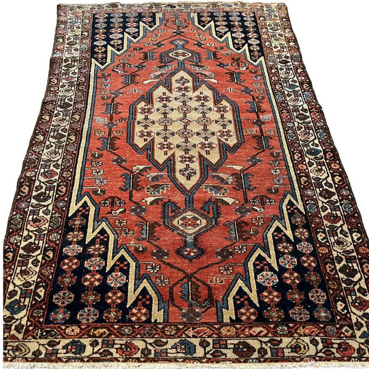 Persian Rugs - Zanjan 4'1" x 6'5" | Antique Rugs