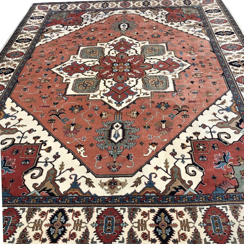 Persian Rug - Tabriz 9'4" x 11'10" - Persian Tabriz Rug  - Vintage Rgs