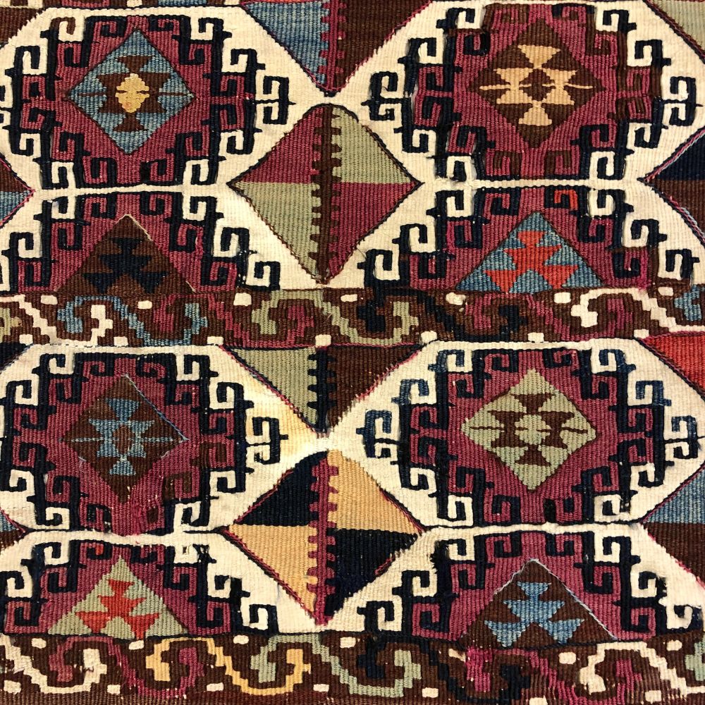 Turkish Kilim - Konya 2'8" x 4'8" | Antique Rugs