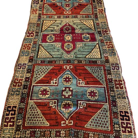 Turkish Rug - Sivas 3'9" x 9'10" - 
 Antique Rugs