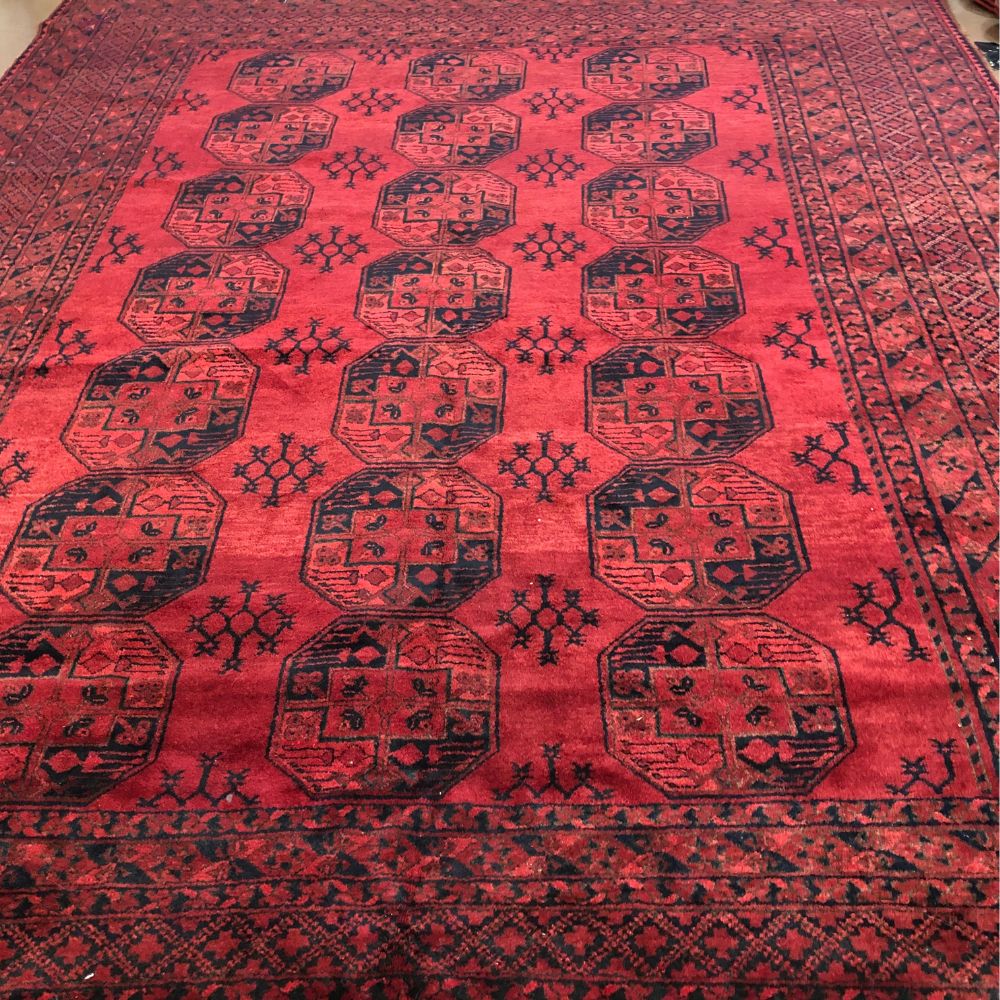 Afghan Carpet Belouchi 10' x 12'3" Antique Rugs