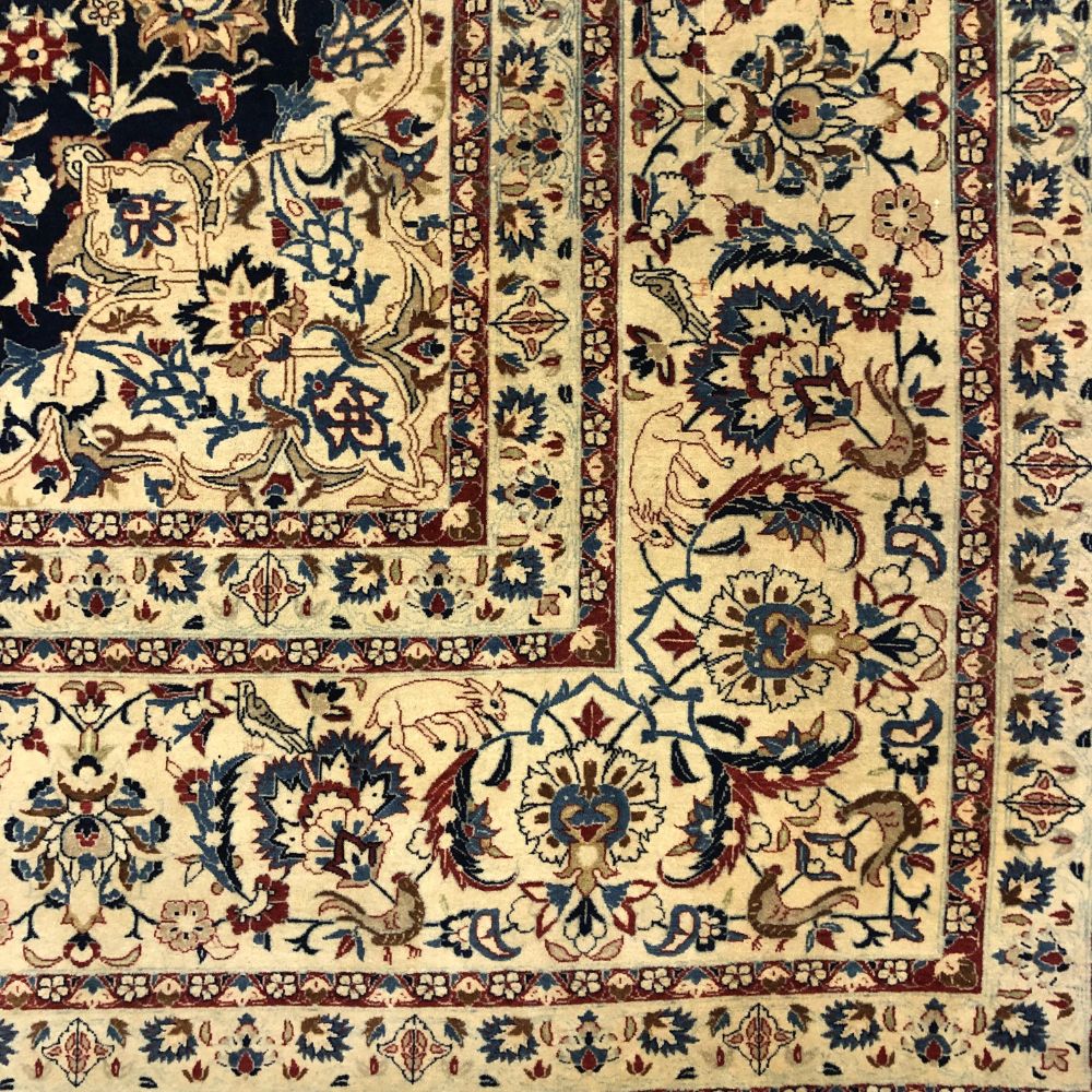 Persian Rugs - Isfahan 6'9" x 9'11" - Antique Rugs - Oriental Rug Exchange